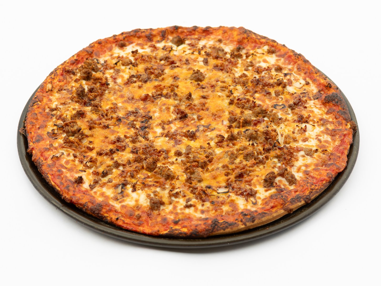 Bacon Cheese Burger Specialty Pizza