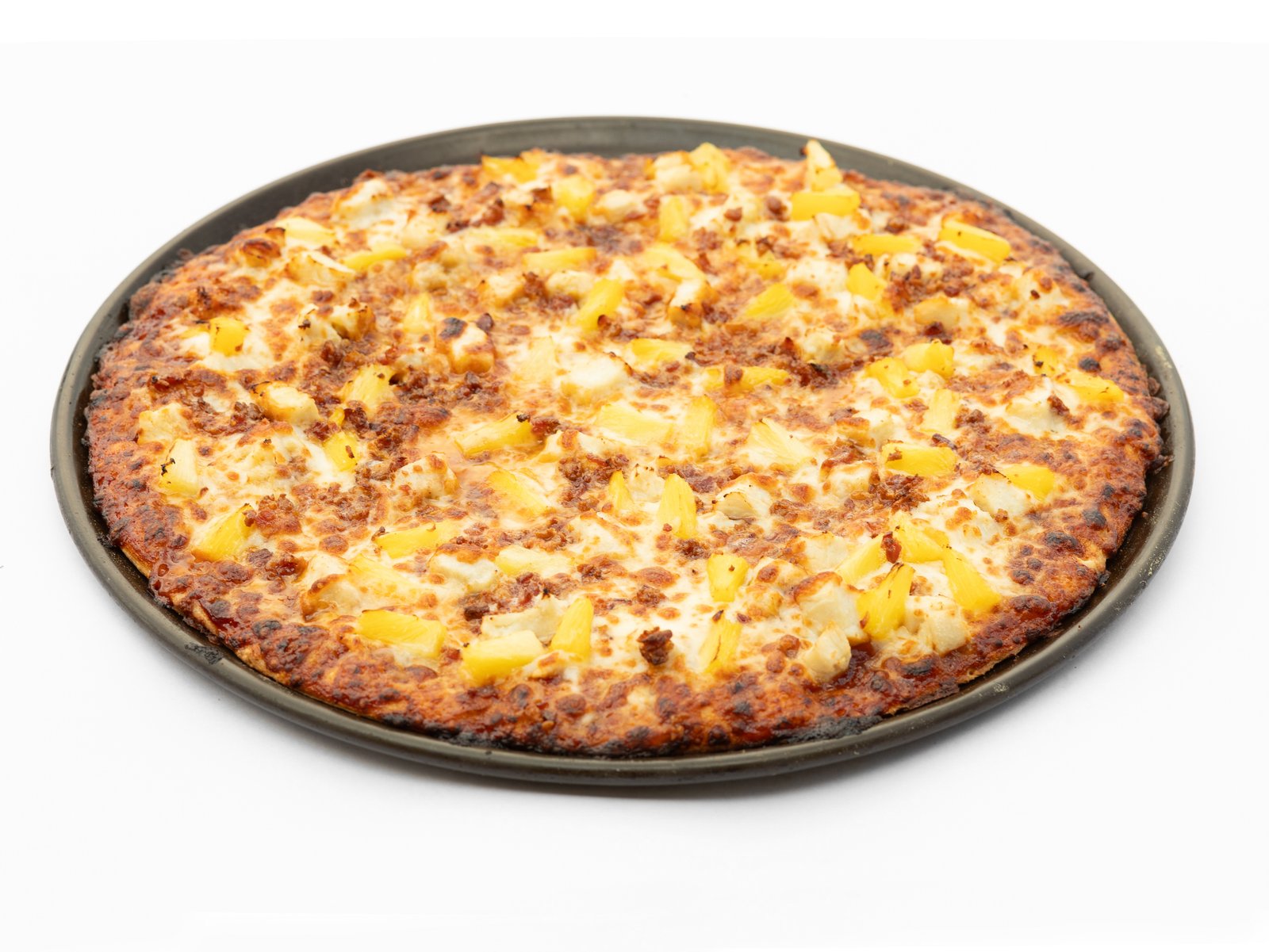 Hawaiian BBQ Chicken Specialty Pizza